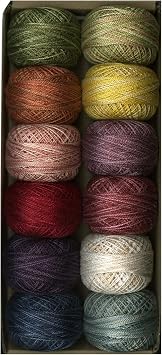 Valdani Variegated Pearl Cotton Ball Size 8 73yd Fan Favorite