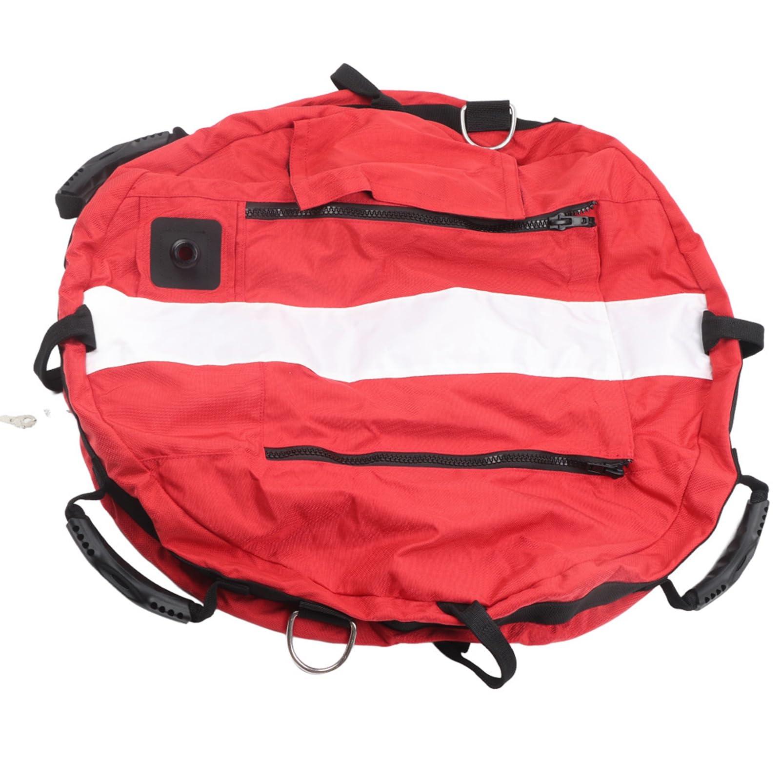 Palla Galleggiante per Apnea Gonfiabile in Superficie 'Acqua per Immersioni Pesca Subacquea Snorkeling Attrezzatura Allenamento con Anelli a D in Acciaio Inossidabile 316
