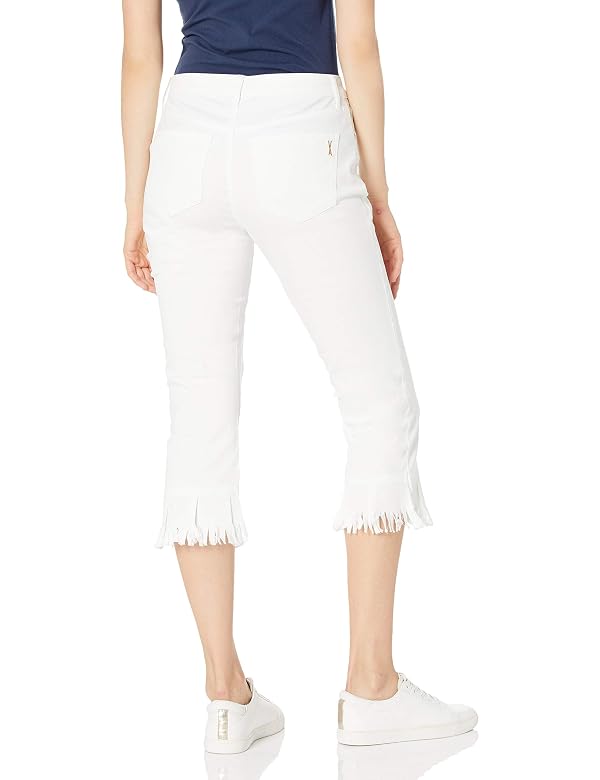 Vintage America Blues Women's Vintage Versatile Slim Capri Bright White by Vintage America Blues - Used condition - Image 2