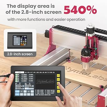 4-Axis USB CNC Offline Controller 7-Inch IPS Touch Screen