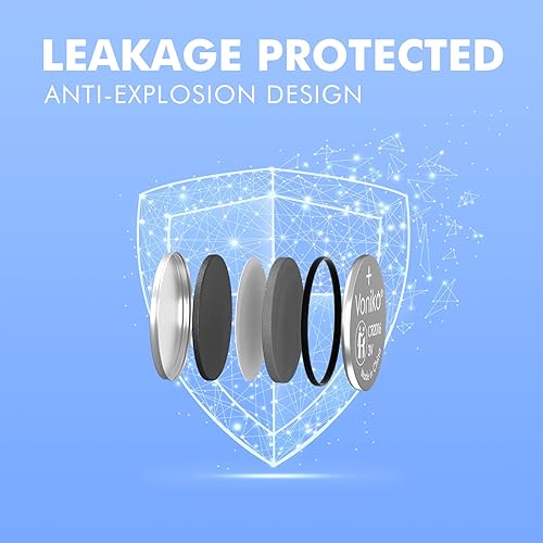 Miniatura 3 de Voniko Paquete de 10 baterías de 3 voltios 2016  Pilas de botón 2016  Batería de litio CR2016 de moneda de 3 voltios  7 años de vida útil