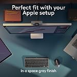 Logitech MX Anywhere 3S for Mac, Compact Wireless Bluetooth Mouse, 8K DPI Any-Surface Tracking, Quiet Clicks, USB C, Wireless Mouse for MacBook Pro, MacBook Air, iMac, iPad - Space Grey