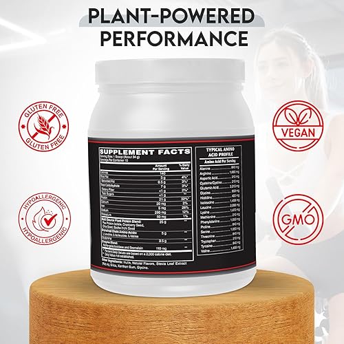 Miniatura 2 de Proteína vegetal vegana (vainilla), DCA Nutrition