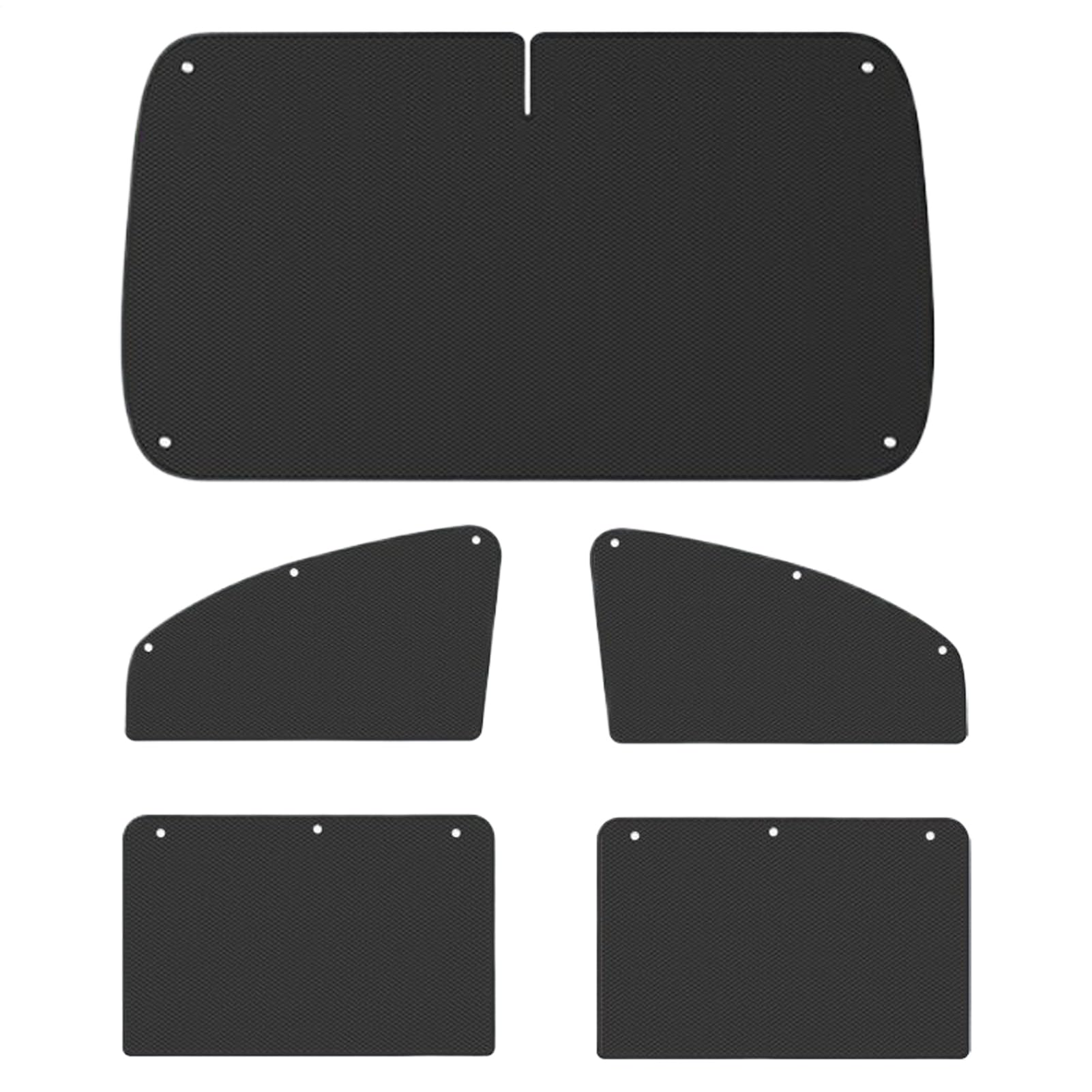 Protector solar para ventanas de coche trasero con ventosas y pantalla UV 8