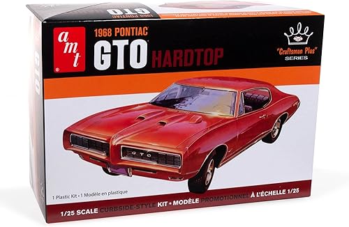 AMT 1968 Pontiac GTO Hardtop Craftsman Plus 1:25 Kit de modelo a escala 1:25