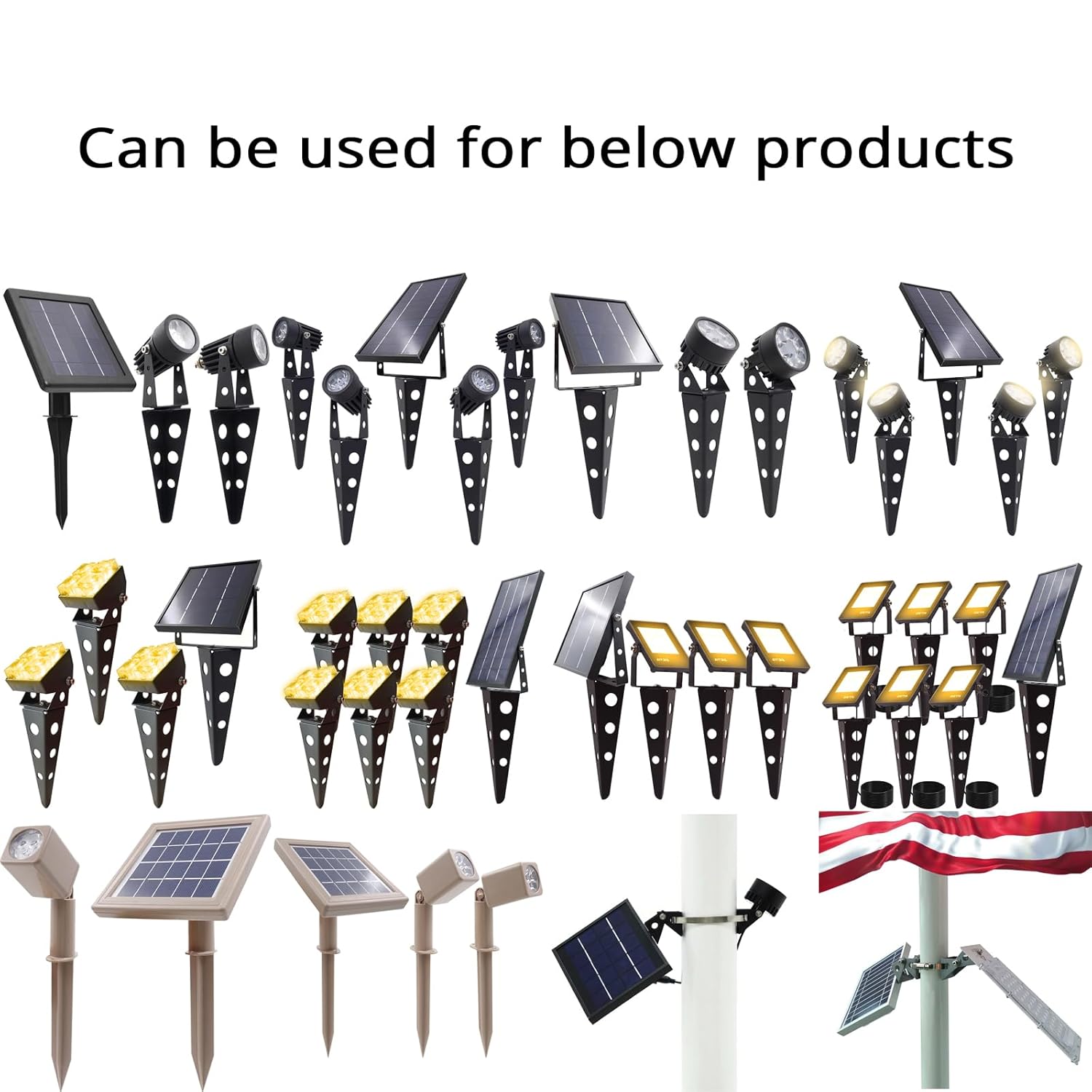 Solar Light Mart (G2 Extension Cable for MINI 50X, HEX 30X, HEX 50X, Roxy-G2, Rize, Alpha 180X, Alpha 600X Flood Light, Alpha 600X Street Light (5m, 16ft)