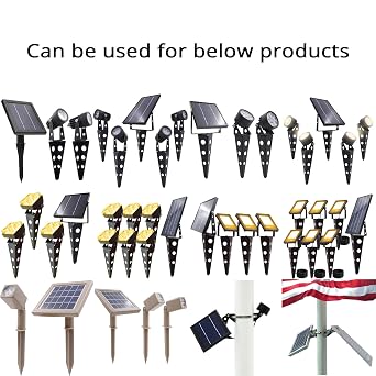 Solar Light Mart (G2 Extension Cable for MINI 50X, HEX 30X, HEX 50X, Roxy-G2, Rize, Alpha 180X, Alpha 600X Flood Light, Alpha 600X Street Light (5m, 16ft)