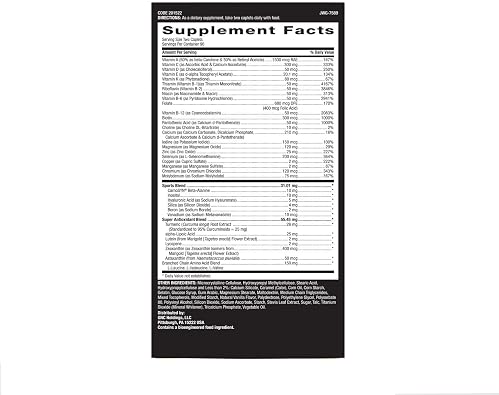 GNC Mega Men Sport Vitapak Program
