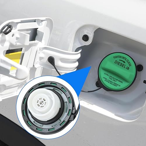 Miniatura 3 de Tapa de gasolina FC1068 8C3Z-9030-C para Ford 2008-2017 F-250 Super Duty, 2008-2017 F-350 Super Duty, 2008-2017 F-450 Super Duty, 2008-2017 F-550