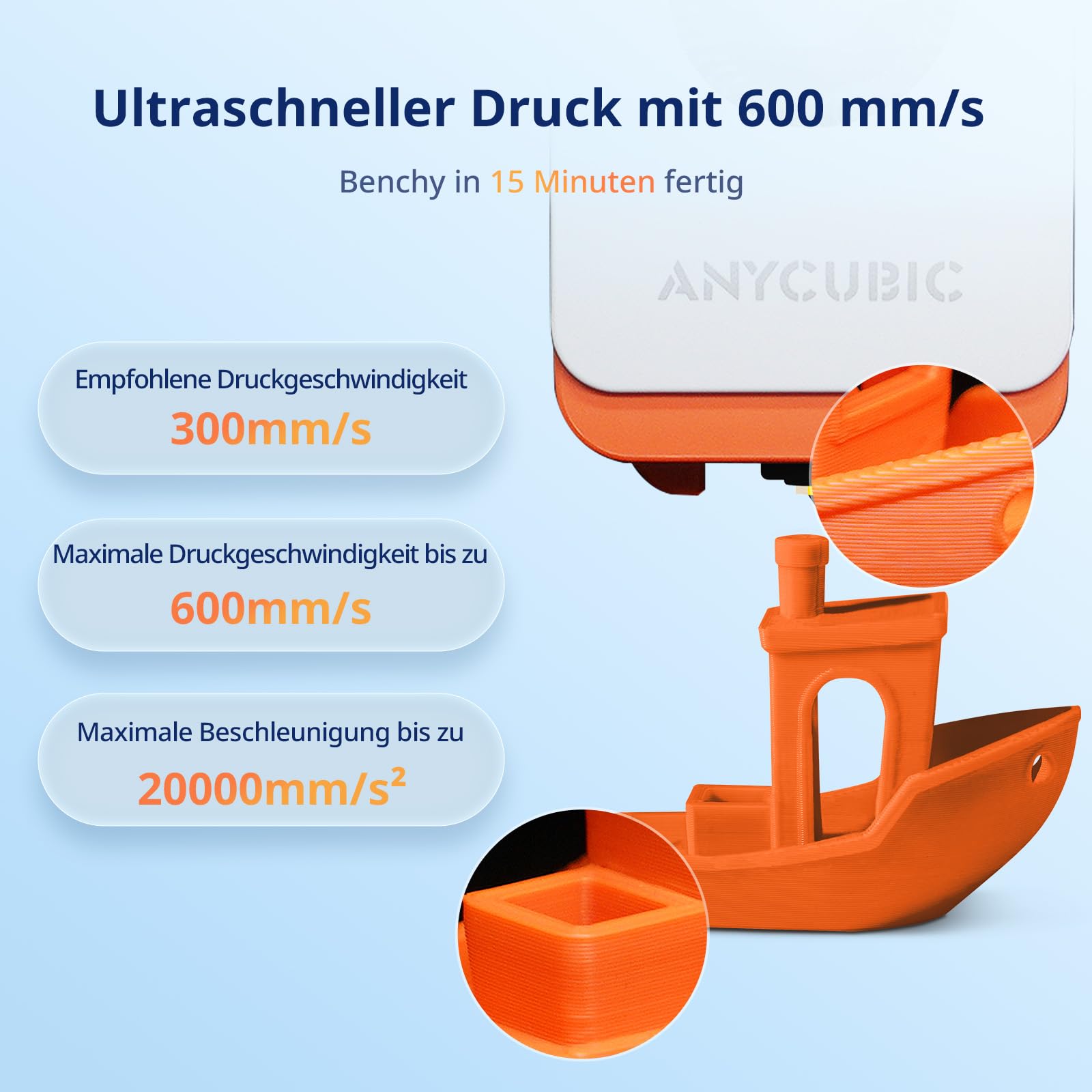 Anycubic Kobra S1 ACE 2 Pro Combo 3D-Drucker, neu mit automatischer Nivellierung | Trocknen während des Druckens, Feuchtigkeitsschutz für Filamente, Stabile CoreXY-Struktur, 320 °C Hotend, Einfach zu bedienen