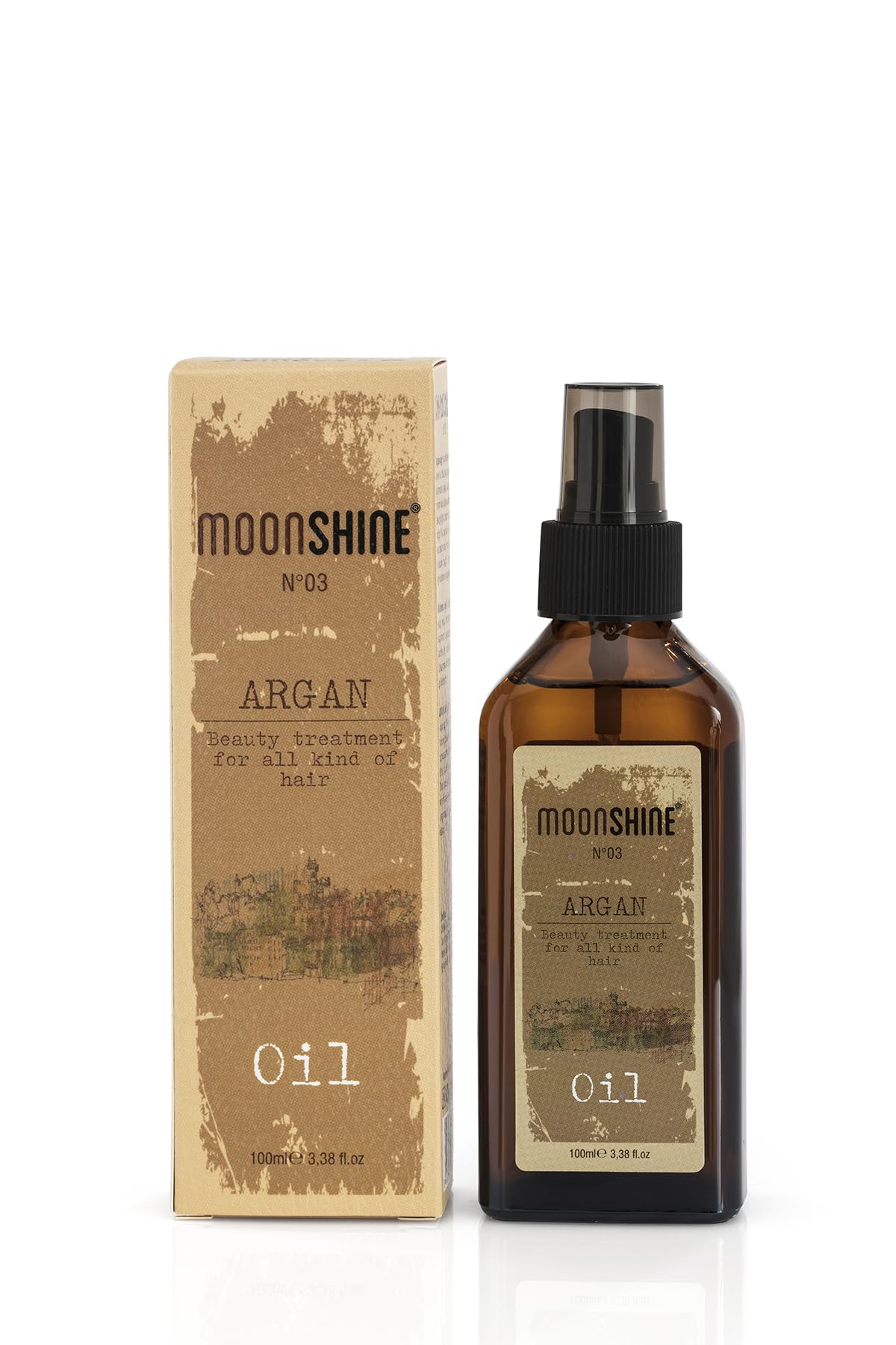 Moonshine Argan Oil Saç Argan Yağı 100 ML YENİ AMBALAJ