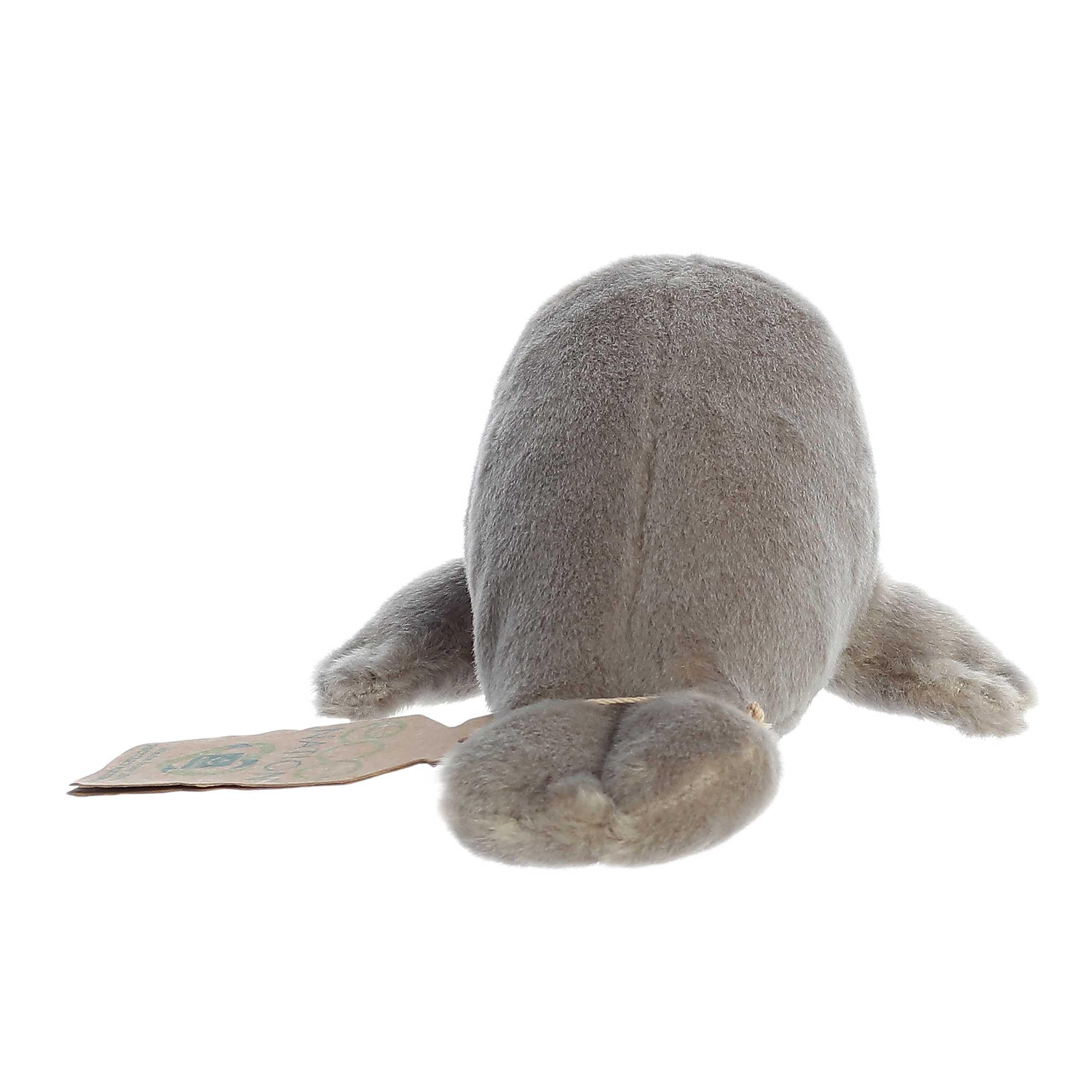 Aurora(r) Responsibly Made Eco Nation(tm) Eco Softies(tm) Manatee Stuffed Animal - Ideal for Playtime Adventures - Perfect for Birthdays or Just Because - Grey 8 Inches - Image 5
