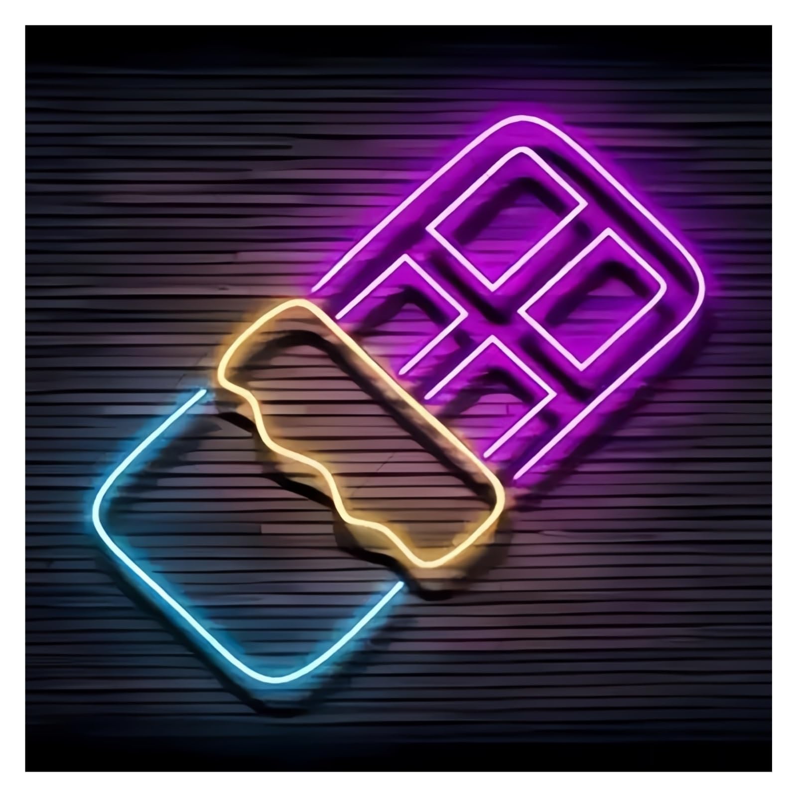 LEMST Signs Lamp Neon Sign USB Powered Adjustable Brightness Neon Lights Suitable for Hung On The Door Wall and Balconies 20cmx35cm