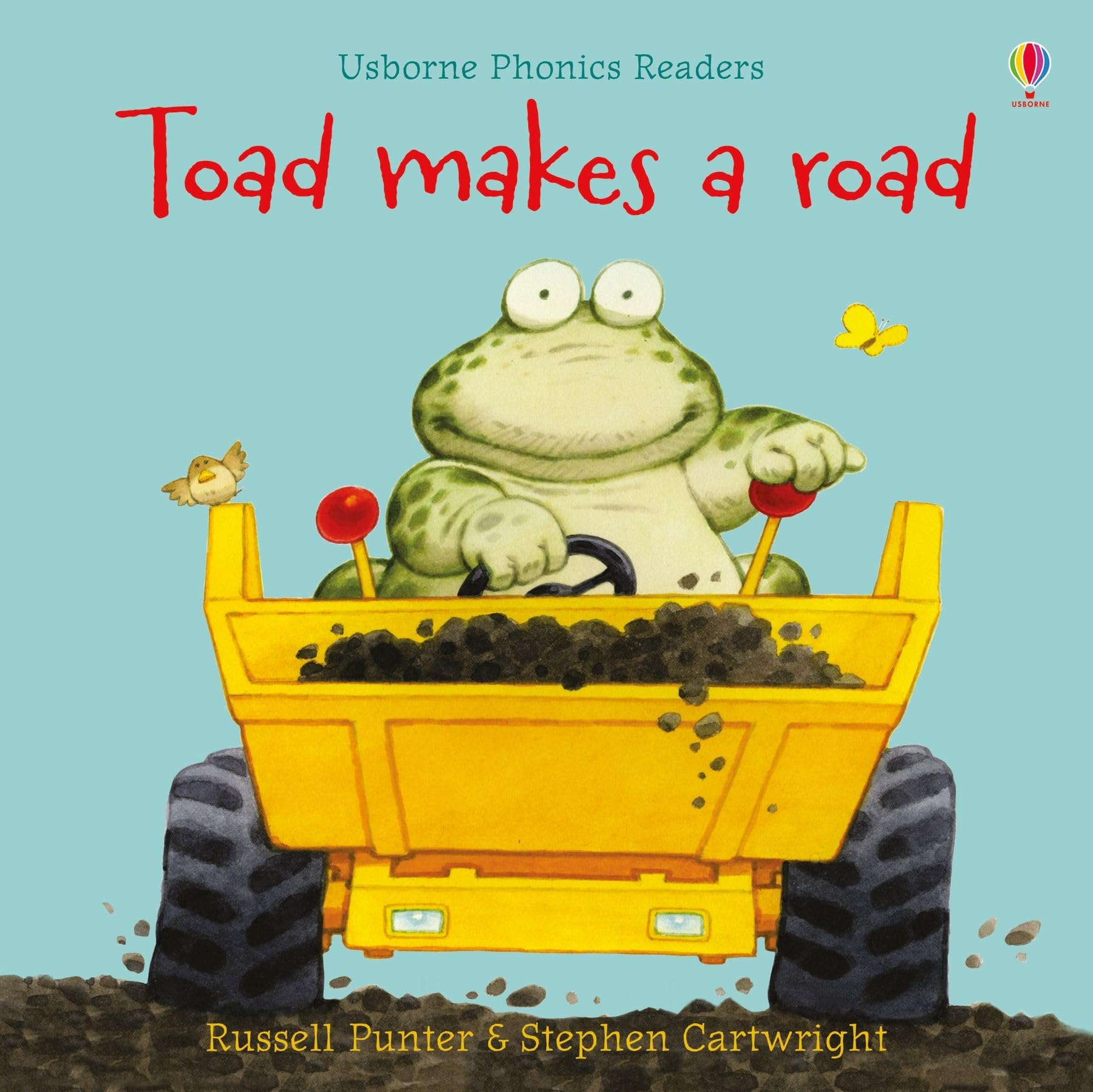 Russell Punter Toad Makes A Road Book - Children's Fiction Book