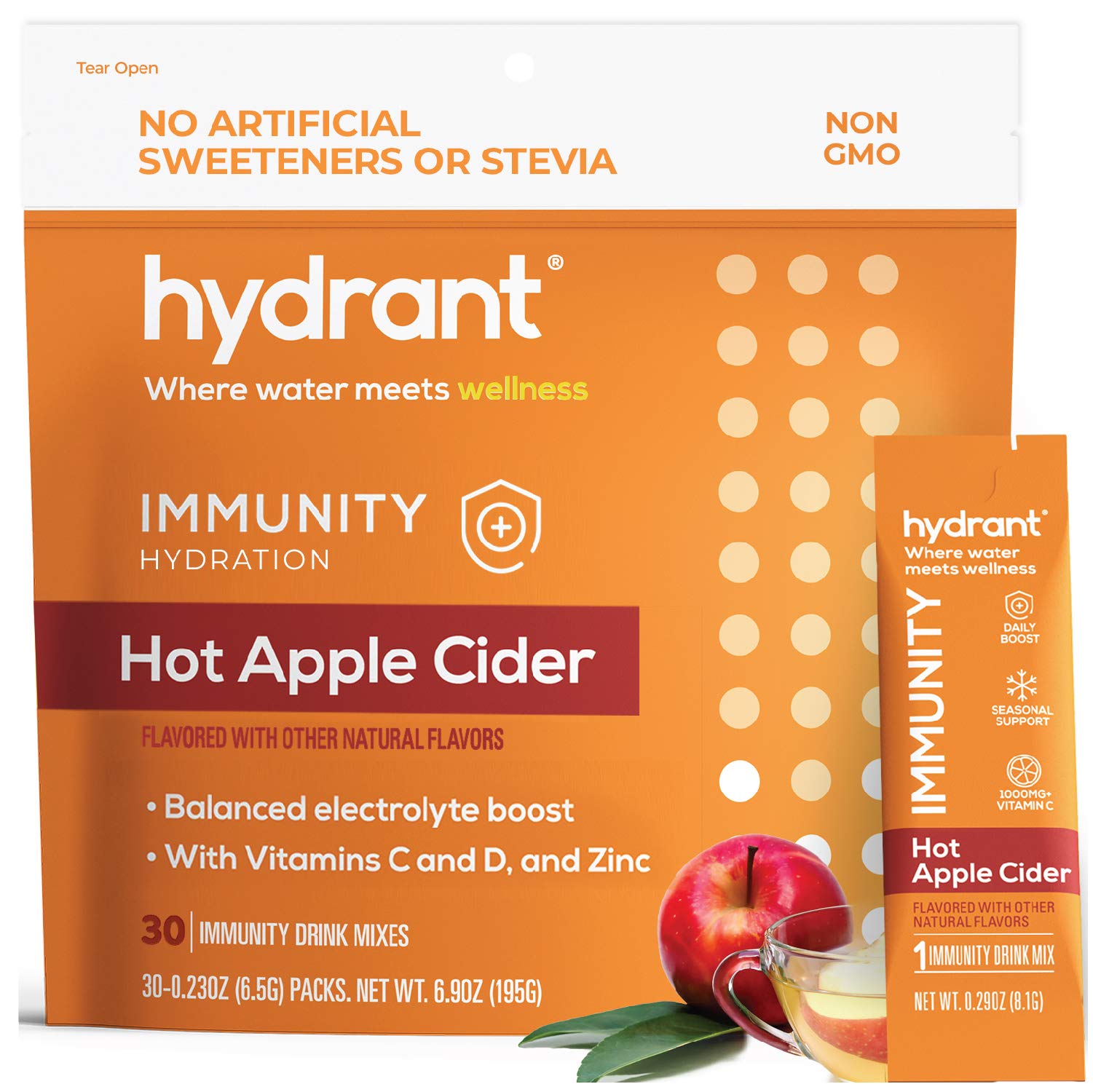 Buy Hydrant s Electrolyte Powder Supplement with C, B12, B6, Zinc