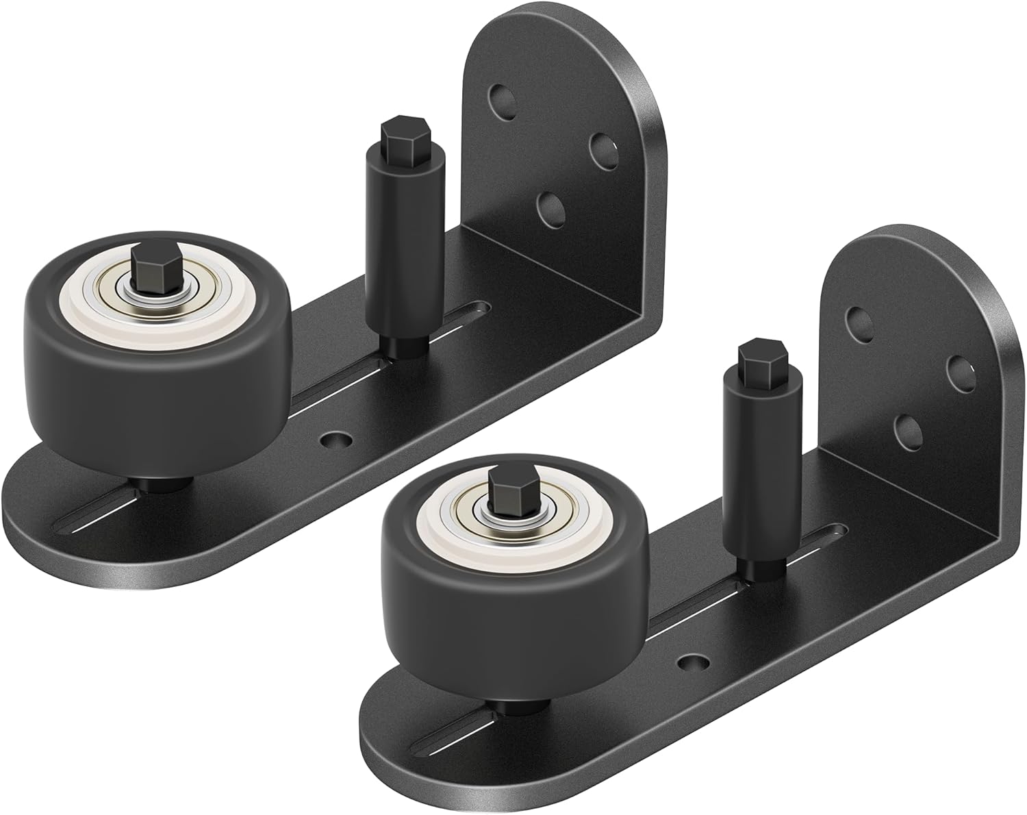 Amazon.com: 2PCS Sliding Barn Door Floor Guide, Quiet Bearing, Barn ...