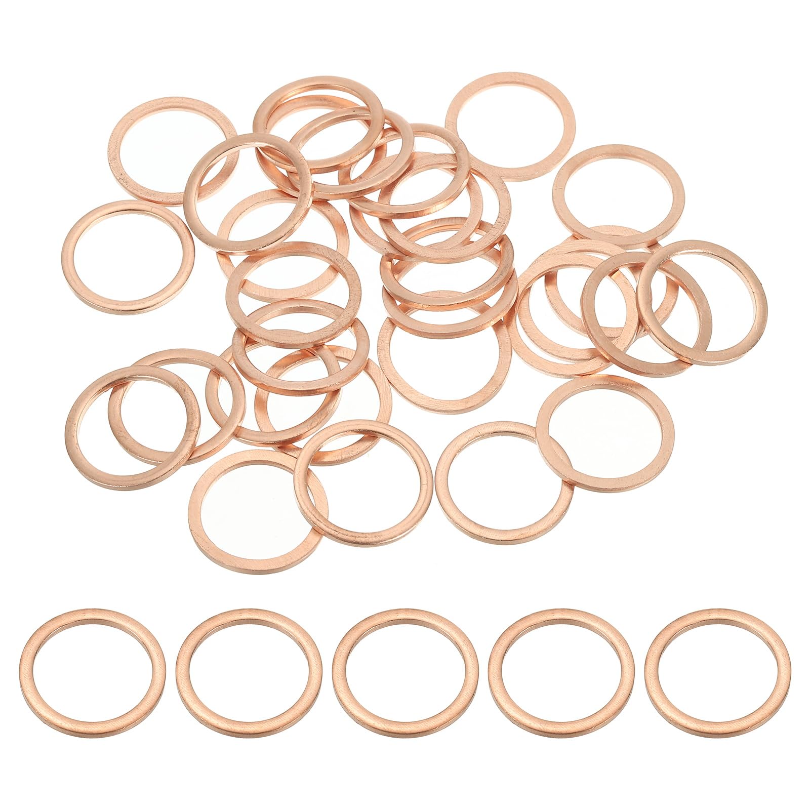 PATIKIL M16 Copper Washer Sealing Ring