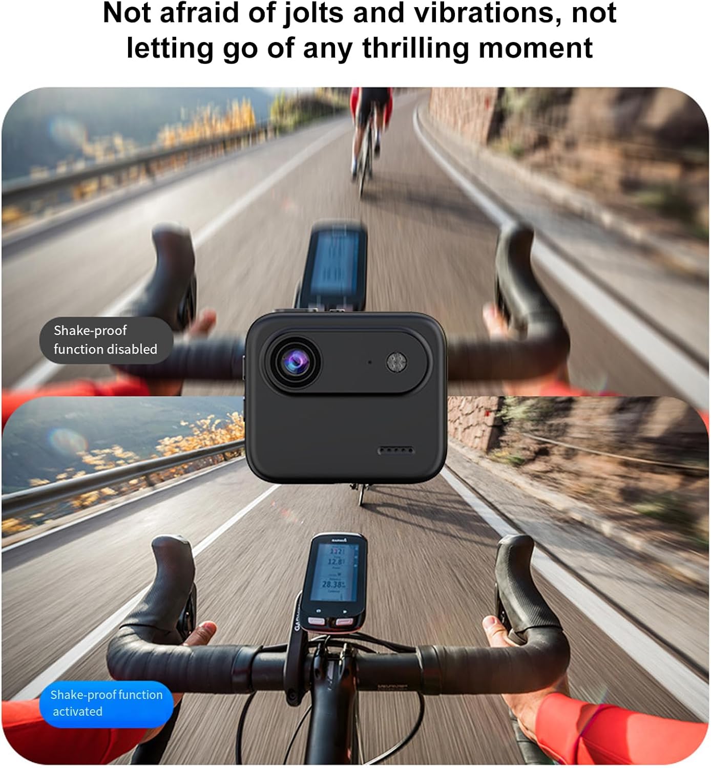 Portable Flipping Screen Action Camera with 6Hour Battery Lifes and 4K Video for Sports Enthusiasts Vlog Camera