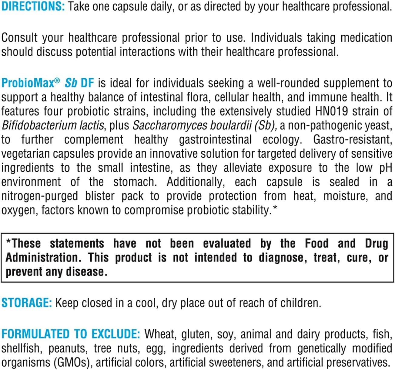 XYMOGEN ProbioMax Sb 35B - 35 Billion CFU Probiotic Supplement with Lactobacillus & Bifidobacterium lactis HN019 - Probiotics for Digestive Health - Formerly ProbioMax Sb DF (30 Capsules) - Image 5