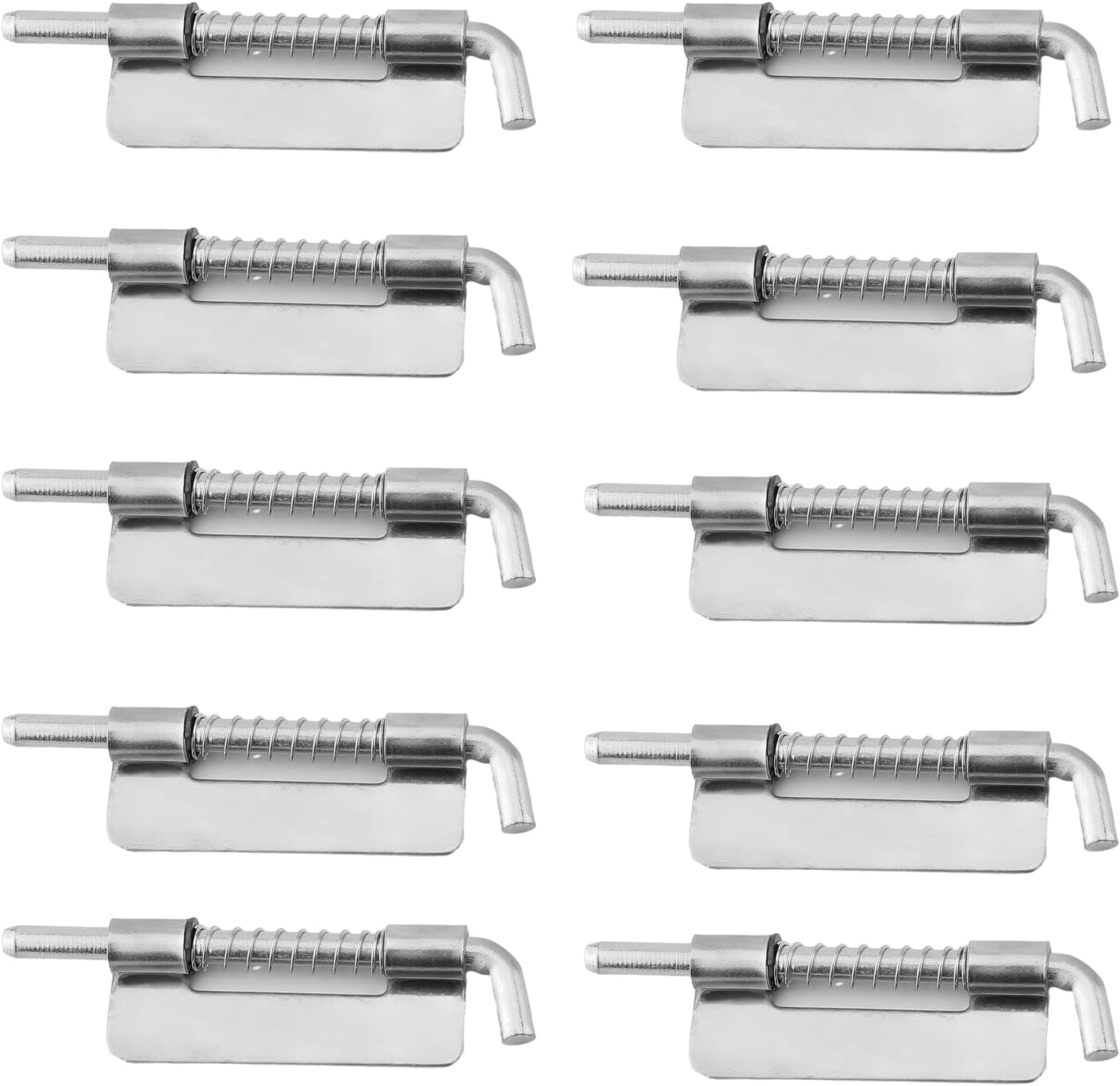 MroMax Locked Spring Loaded 3.67 Inch LeftHanded Spring Latch Long