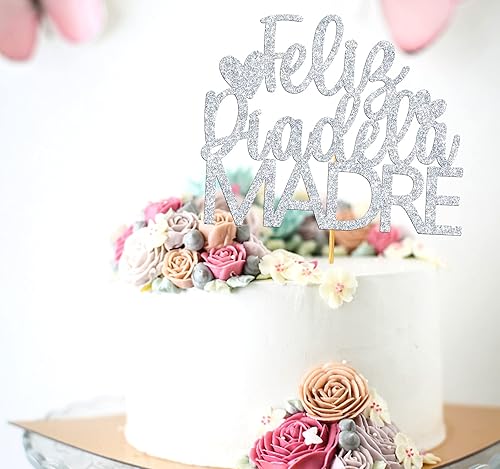 Miniatura 5 de Decoración para tartas Feliz Día de la Madre, decoración de pastel Feliz Cumpleaños, Feliz dia Mama, suministros de decoración de fiesta del día de