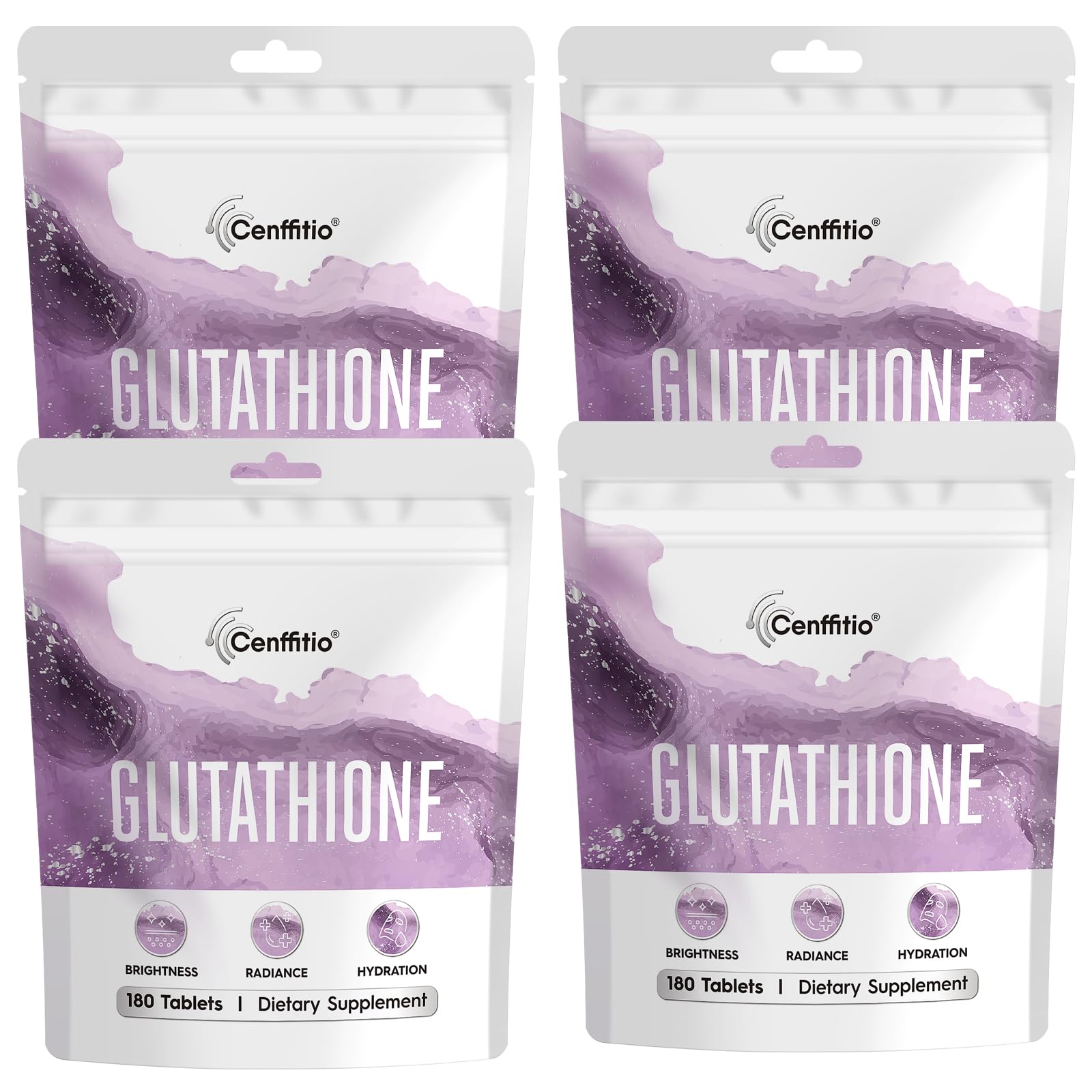 Glutathione Supplement Skin Brightening Formula with Vitamin C Niacinamide Licorice Extract Collagen Hyaluronic Acid for Skin Brightness Radiance