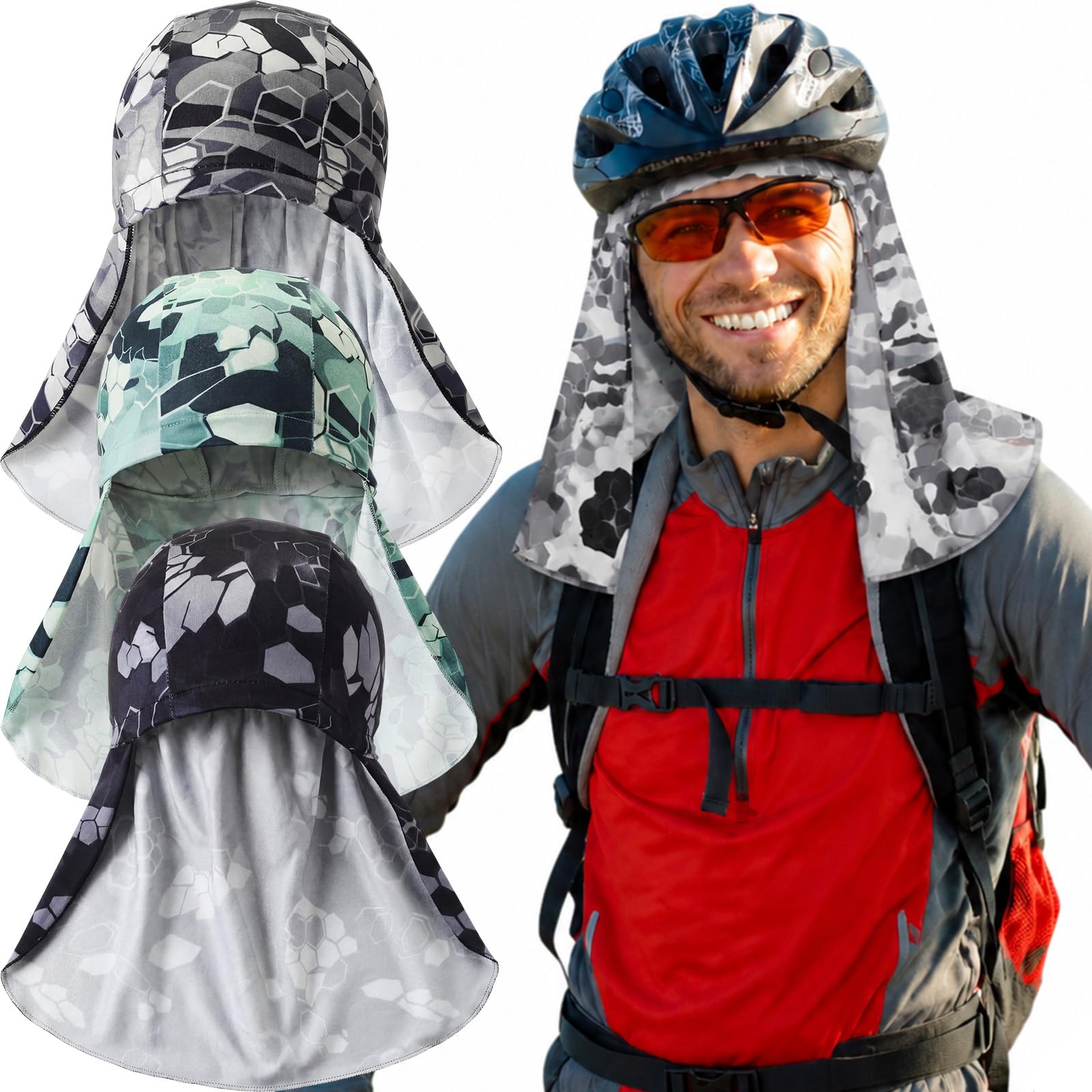 Syhood 3 Pcs Helmet Liner Cap