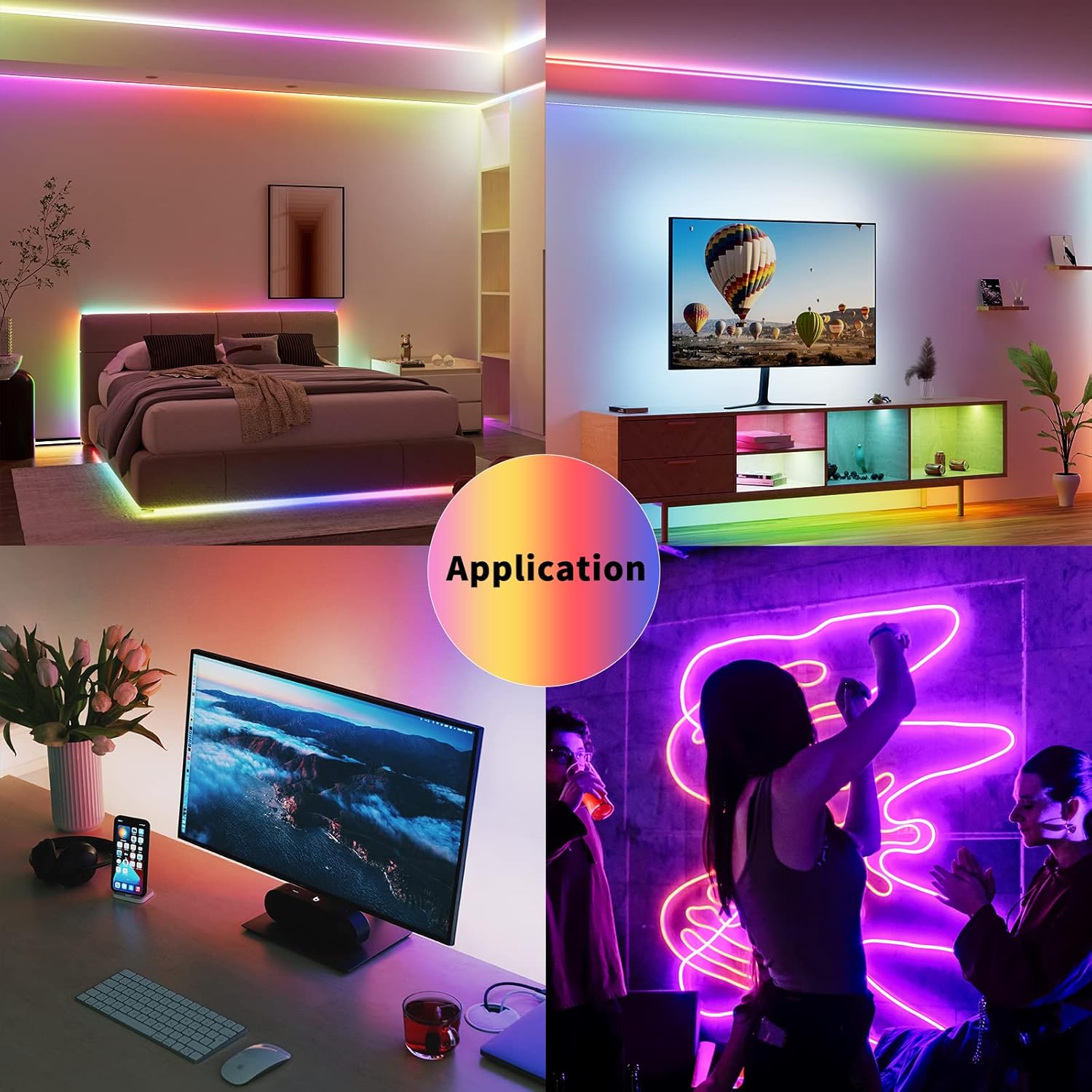 PAUTIX Bluetooth Music Pixel LED Smart Controller SP611E,for WS2811 WS2812 SM16703 Addressable Dream Color LED Strip Pixels Light DC5V-24V APP/IR Remote Control(NOT for RGB LED Strip without Smart IC) - Image 8