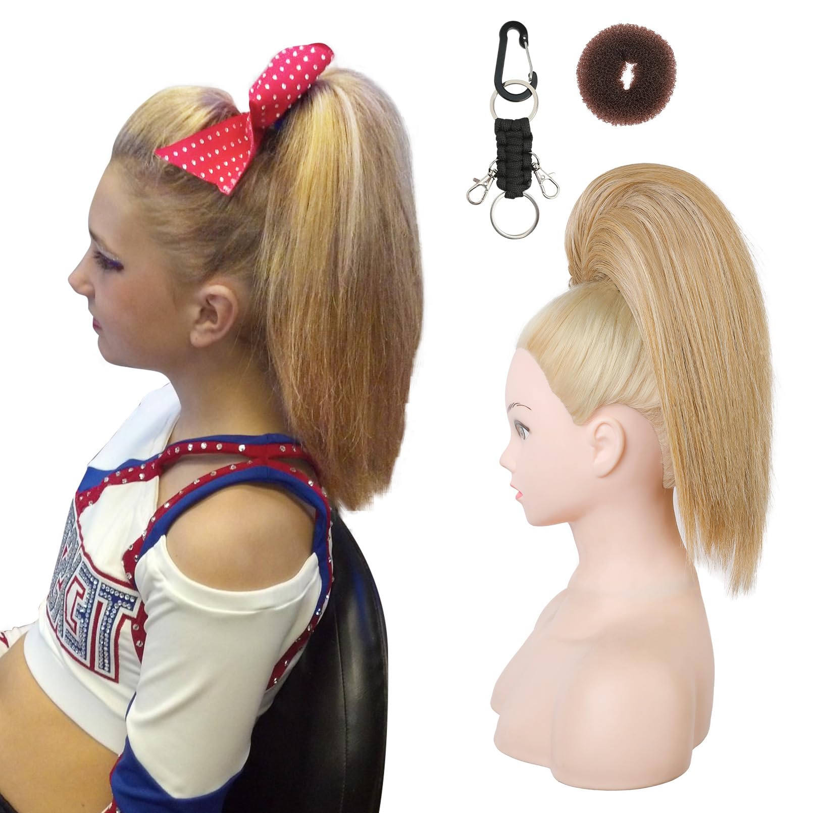 Amazon.com : SEIKEA Cheer Ponytail Hair Piece, 10 display picture 3