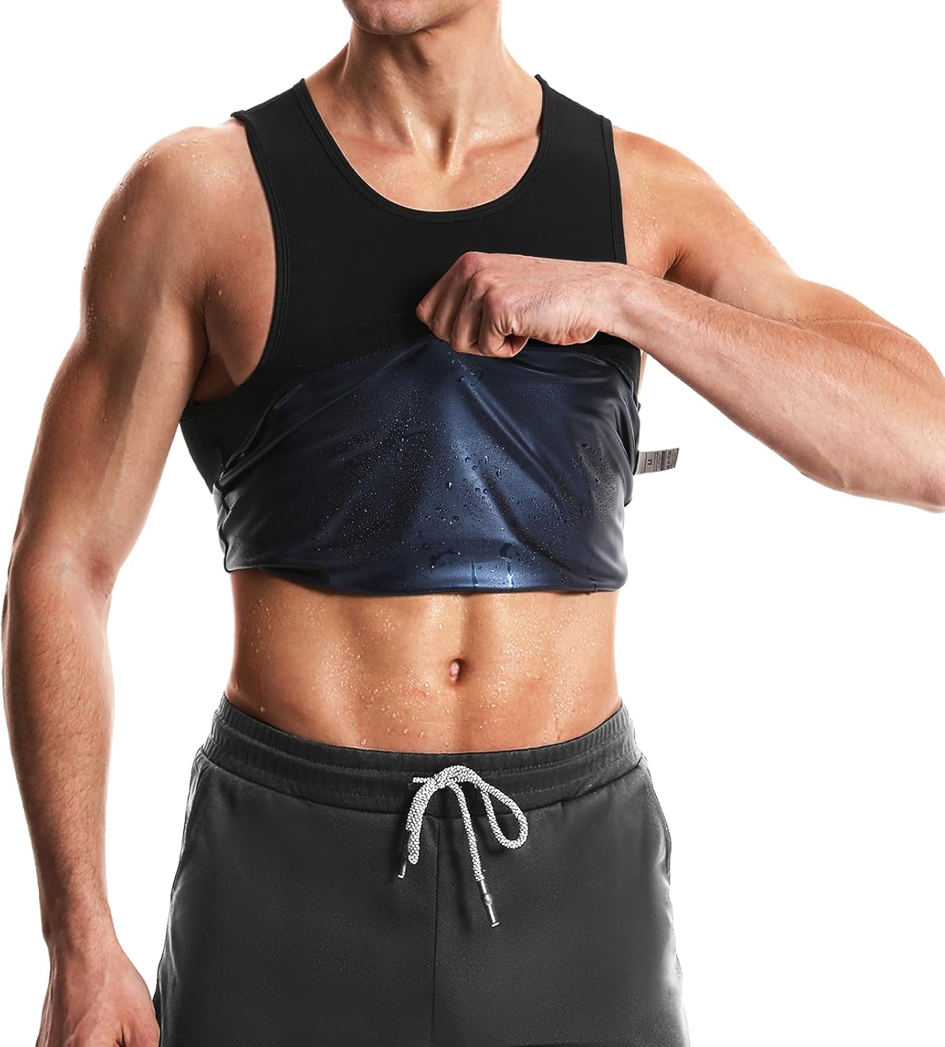 Sauna Sweat Vest Workout Tank -Sauna Vest for Spain Ubuy