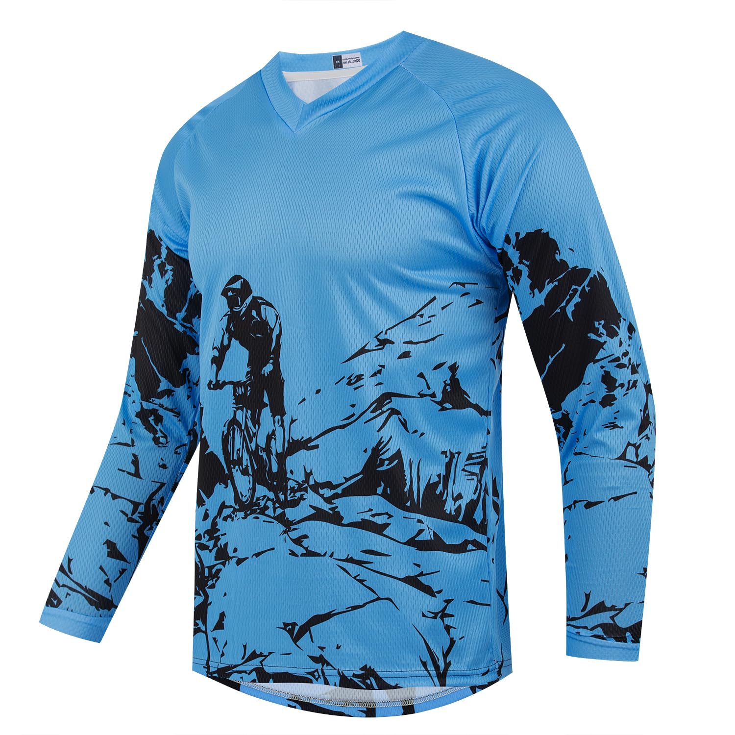 Kids Cyling Jersey,Youth Motocross Jersey Boys Dirt Bike Shirt Girls Motorcycle Long Sleeve BMX Racing Off-Road Tops