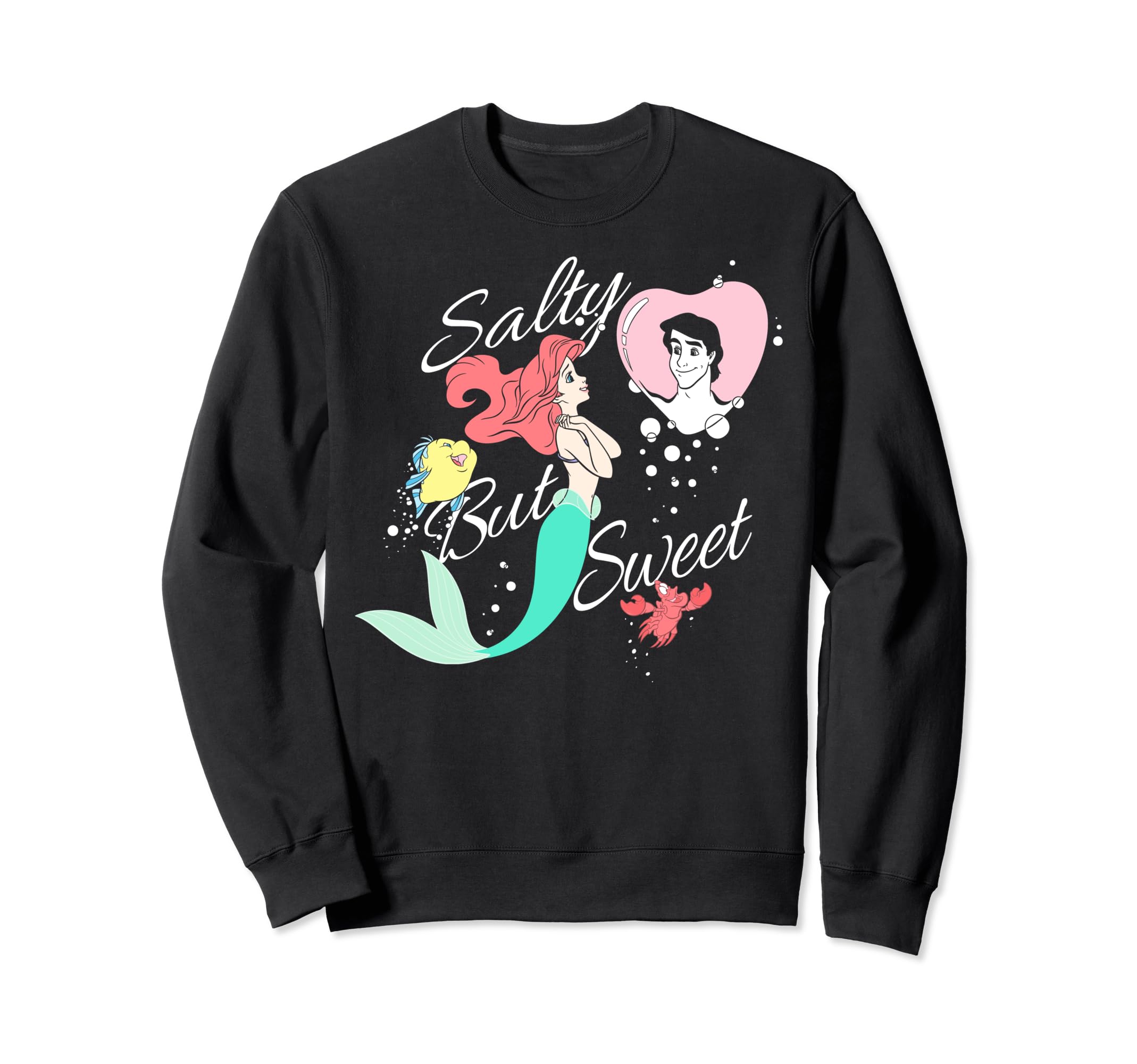 Disney Little Mermaid Ariel Salty But Sweet Sweatshirt
