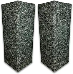 2 Arranhador Canto De Sofá Parede Para Gatos Carpete Cinza Protetor Cat