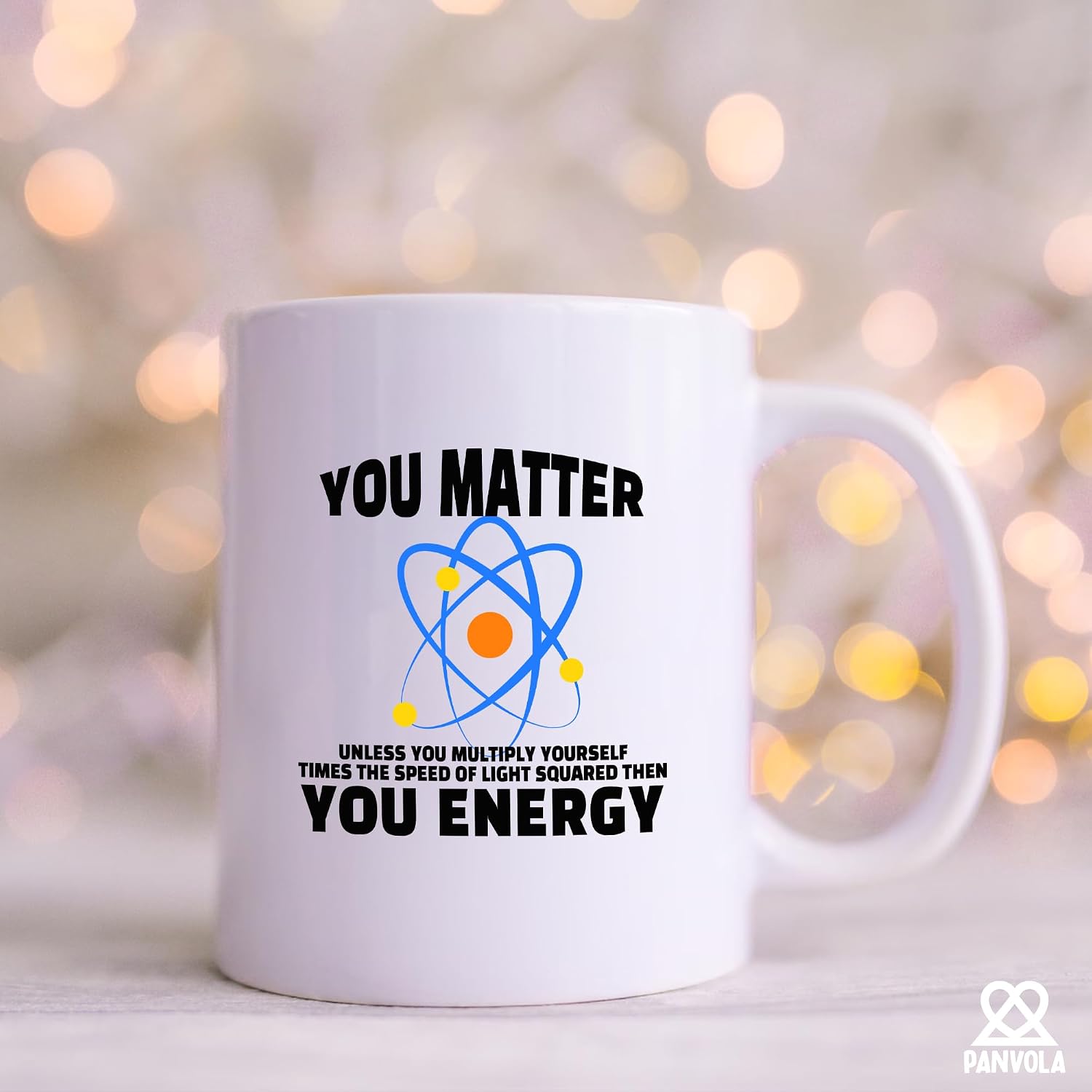 Panvola You Matter You Energy Science Mug 11oz White image 4