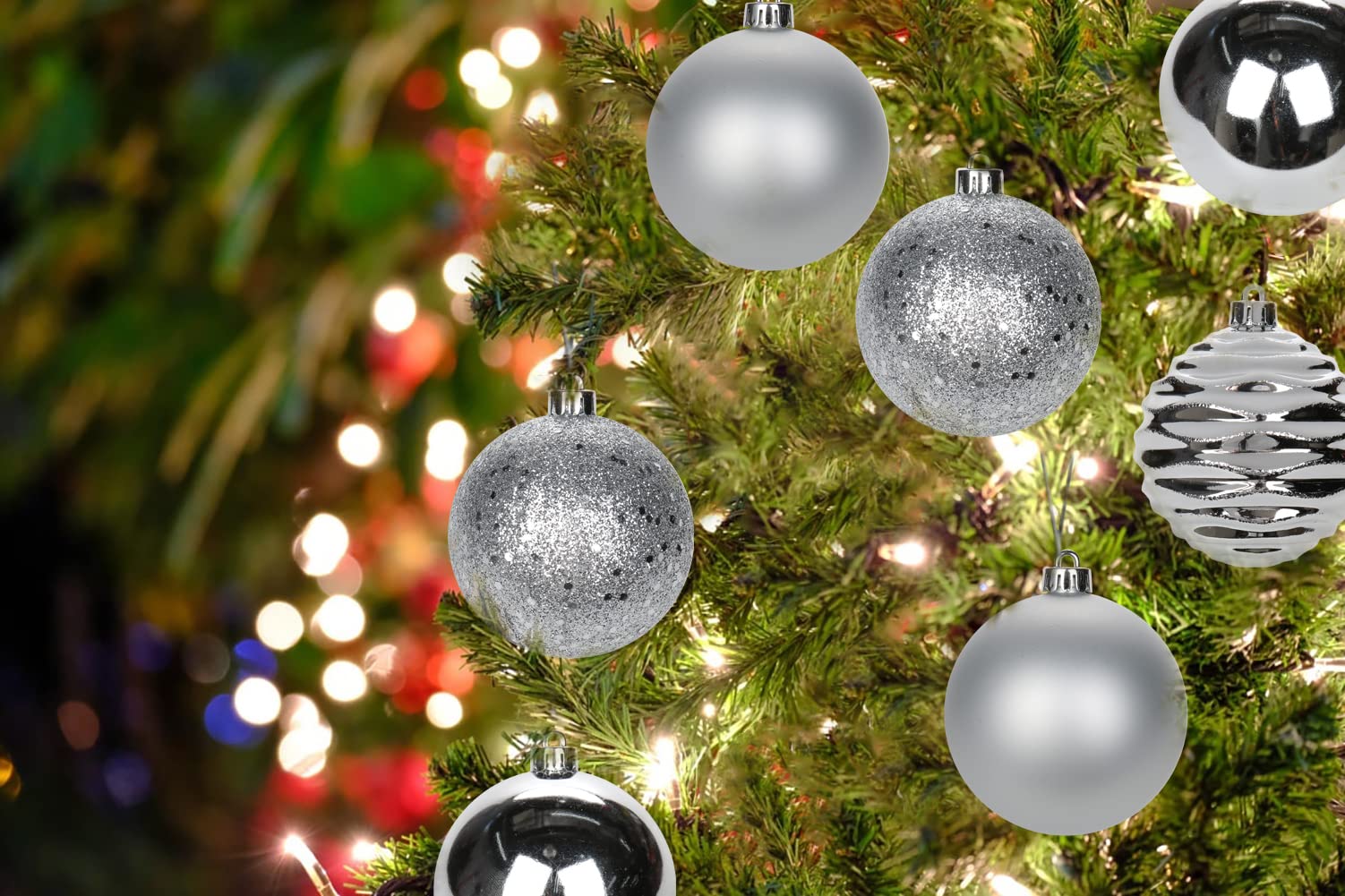 Palline decorative per albero di Natale - Materiali - Materiali fat