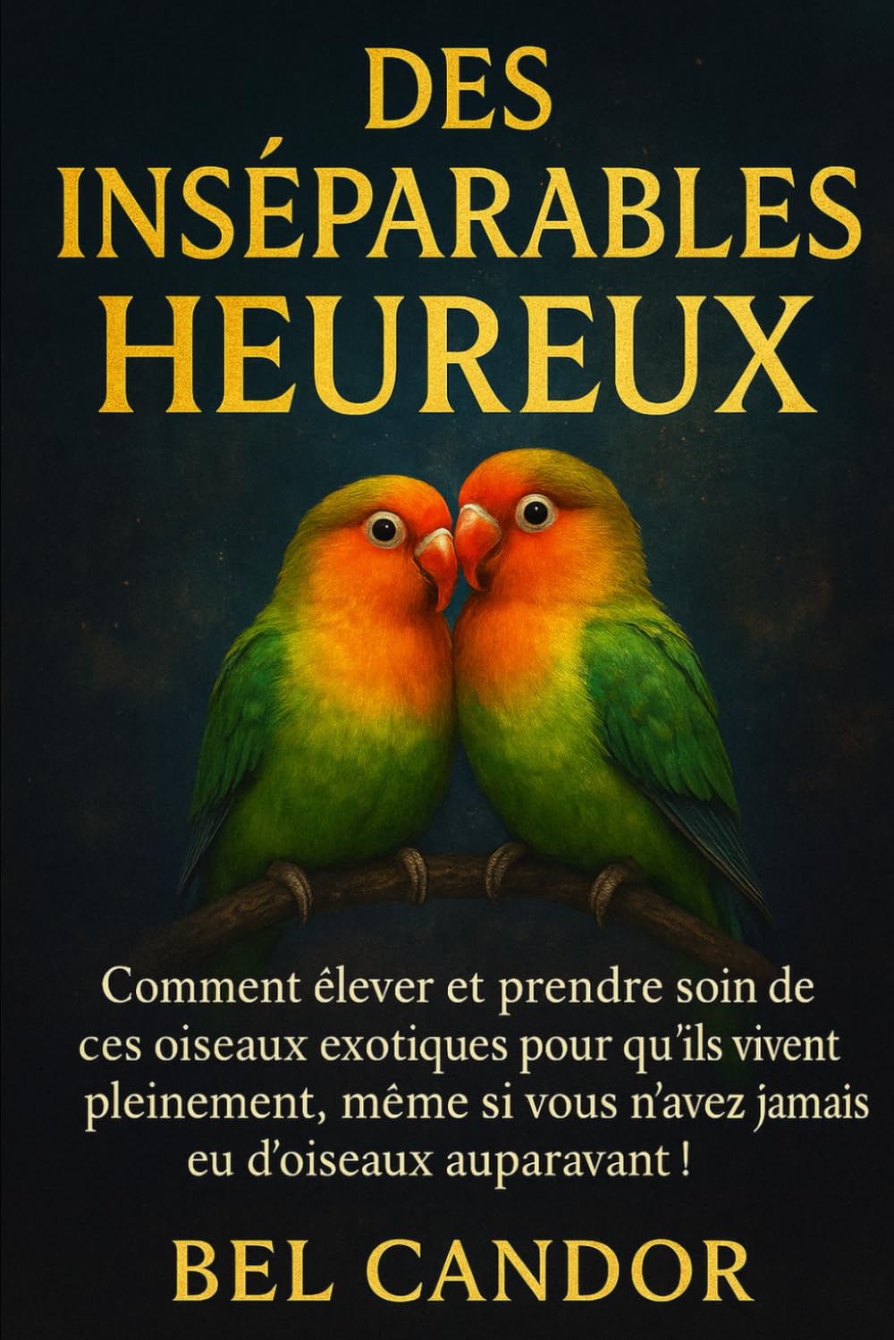 DES INSÉPARABLES HEUREUX: Comment élever et prendre soin de ces oiseaux exotiques pour qu'ils vivent pleinement, même si vous n'avez jamais eu d'oiseaux auparavant !: 1