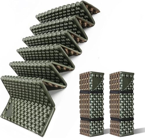 Almohadillas de espuma para acampar para senderismo, colchón ultraligero de celda cerrada, tapete suave impermeable para adultos, esterillas anchas