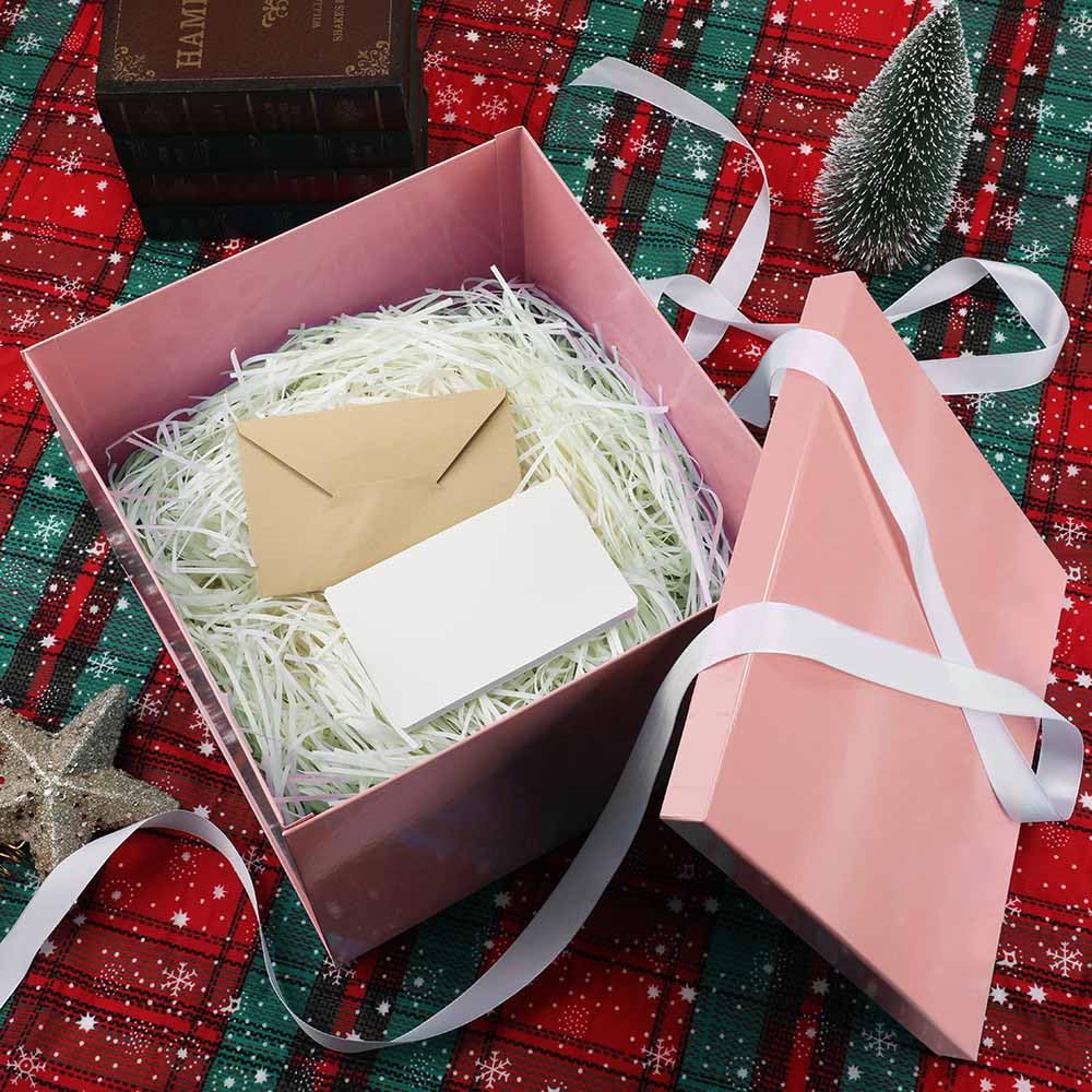 Extra Large Gift Box With Lid 28x28x28 Inches, Pink Big Gift Box For Gender Reveal, Giant Gift Boxes With Lids For Presents Packaging For Birthday Surprise, Christmas, Anniversaries, Wedding Party-261624