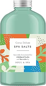 Citrus Deluxe Spa Salts for Hot Tub and Jetted Bath - 600gr Scented ...