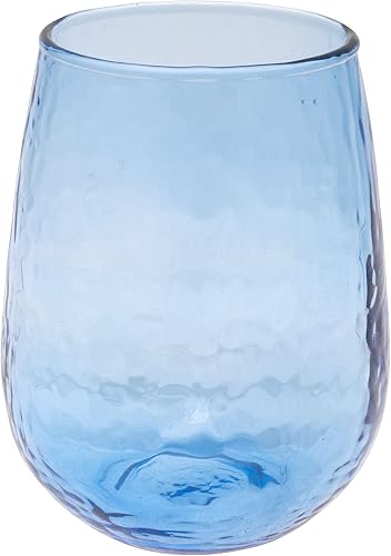 Miniatura 9 de Karma Regalos, copa de vino sin tallo Catalina verde azulado, juego de cuatro