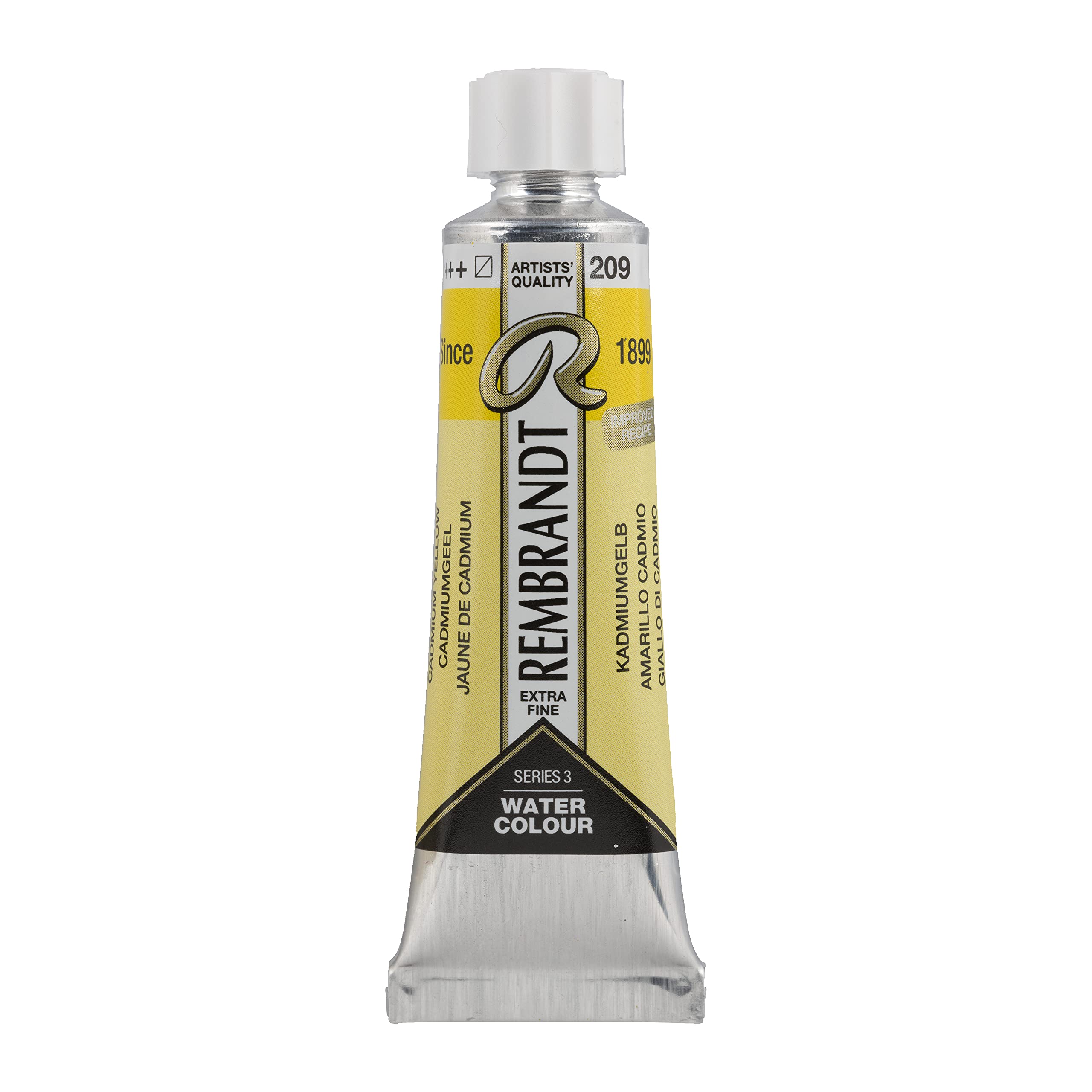 Rembrandt Cadmium Yellow Watercolour Tube 10 Ml 209 (05012090)
