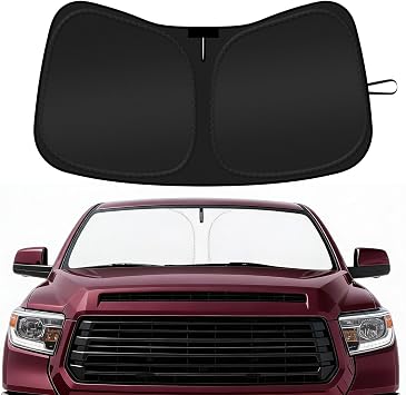 Car Windshield Sun Shade Compatible for Toyota Tundra Accessories 2007-2021