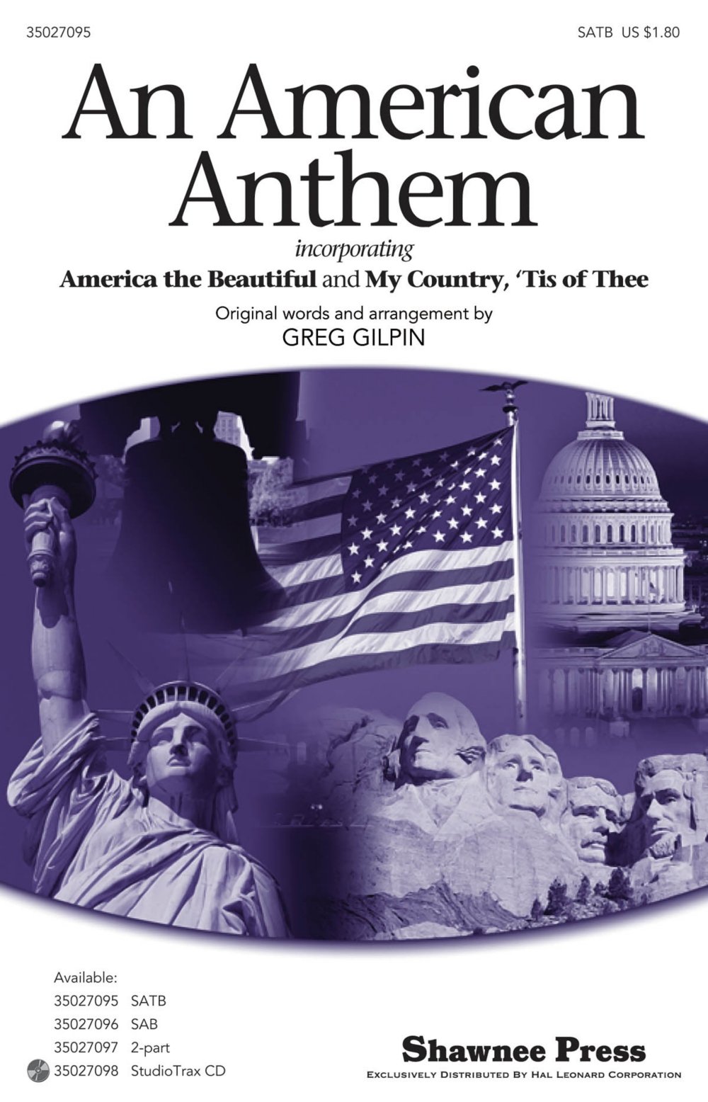 An American Anthem SATB choral score édition prestigieuse pour chef de choeur - 2