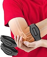 Vista 7 de Sparthos Mangas de compresión de brazo [negro medianoche - med] x coderas de tenis [paquete de 2]