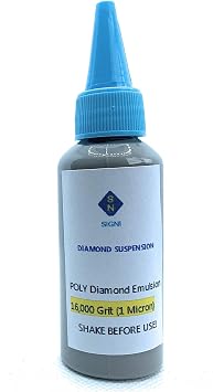 1 micron SIGNI poly diamond stropping emulsion suspension 50ML 16,000 grit