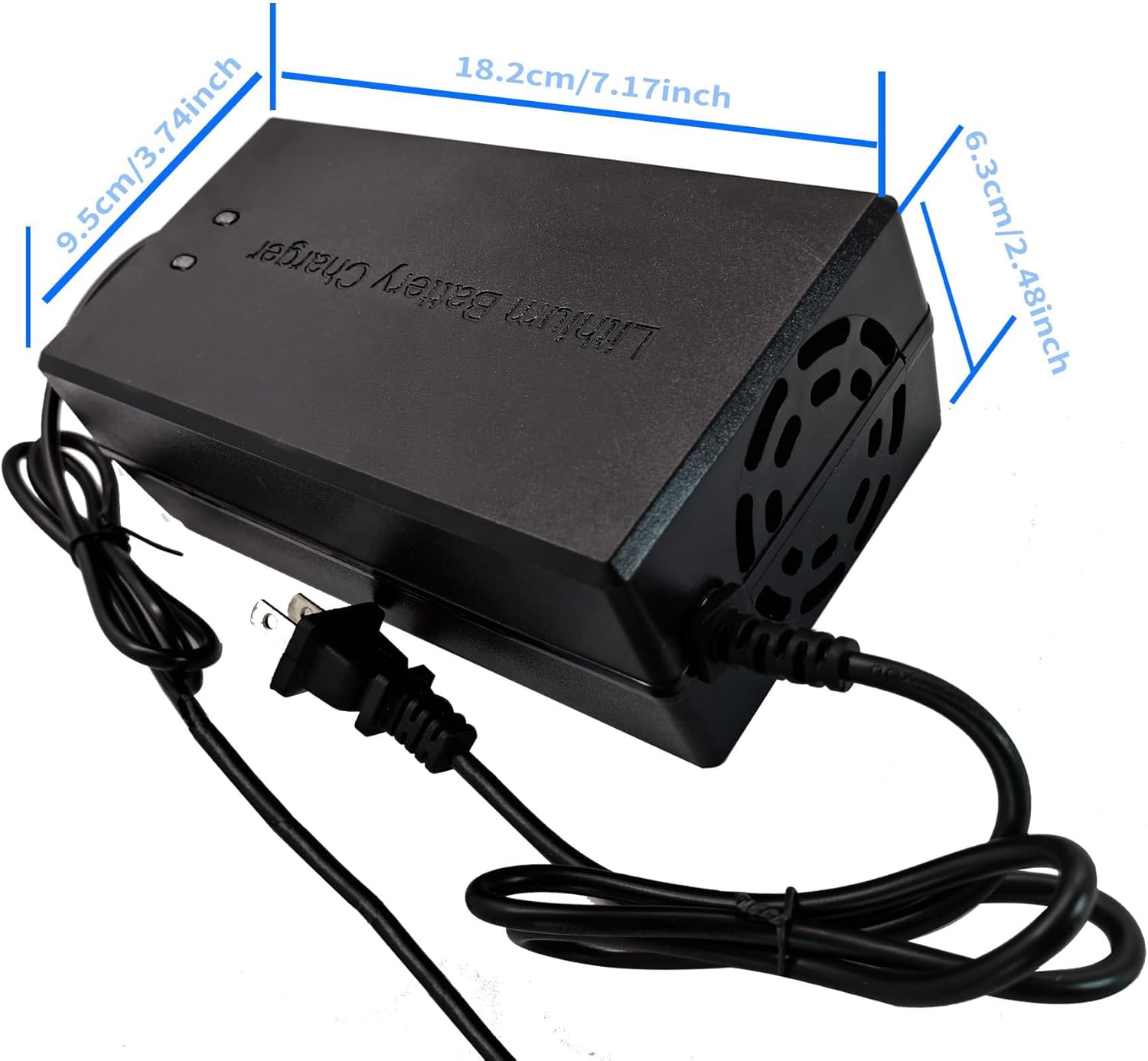 (7 Plugs) 54.6V 4A Fast Charger Universal for 13S 48V Li-ion Scooter Battery Charger Ranger Pedego Rad Power Aventon VIVI 3 Prong XLR 3 Pin Connector
