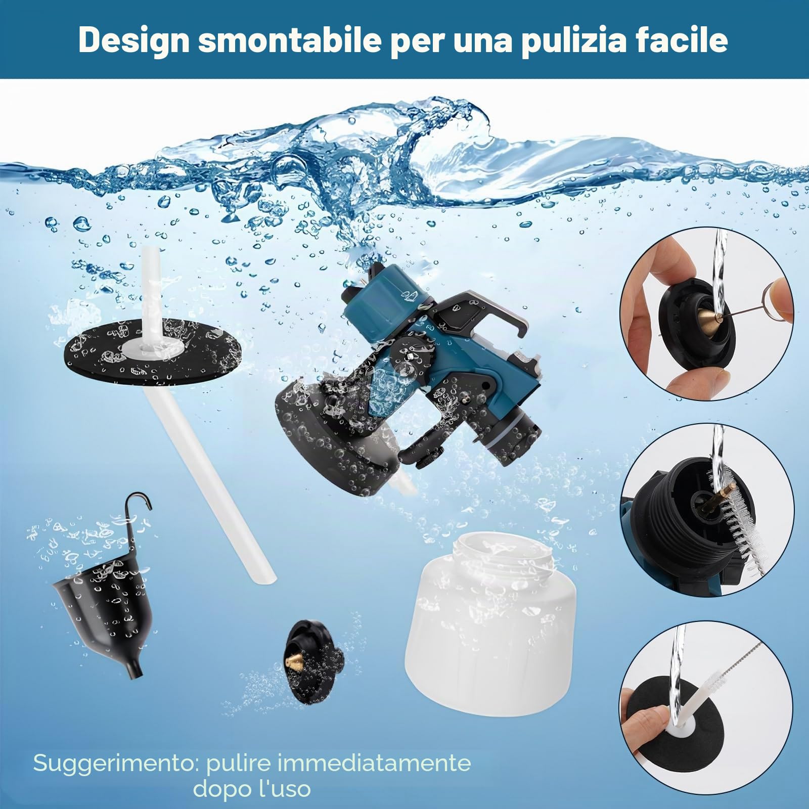 Lutranstra Sistema di verniciatura a spruzzo per mobili