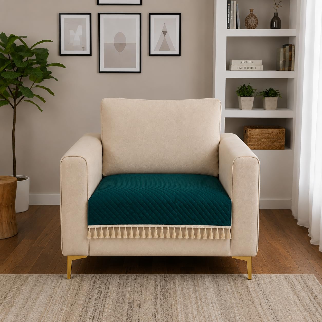 Velvet Sofa Cover - Instant Home Upgrade -29