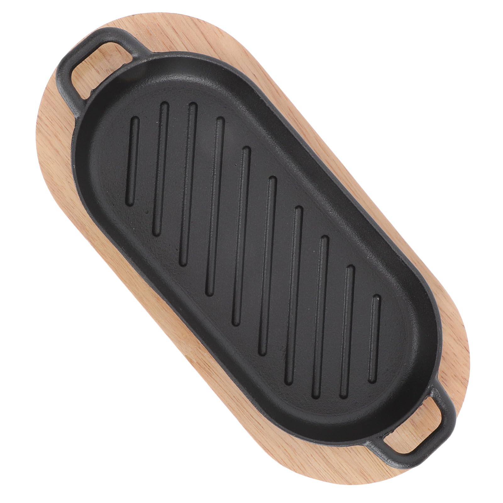 Assiette japonaise en fer qui protège la table des plats brûlants