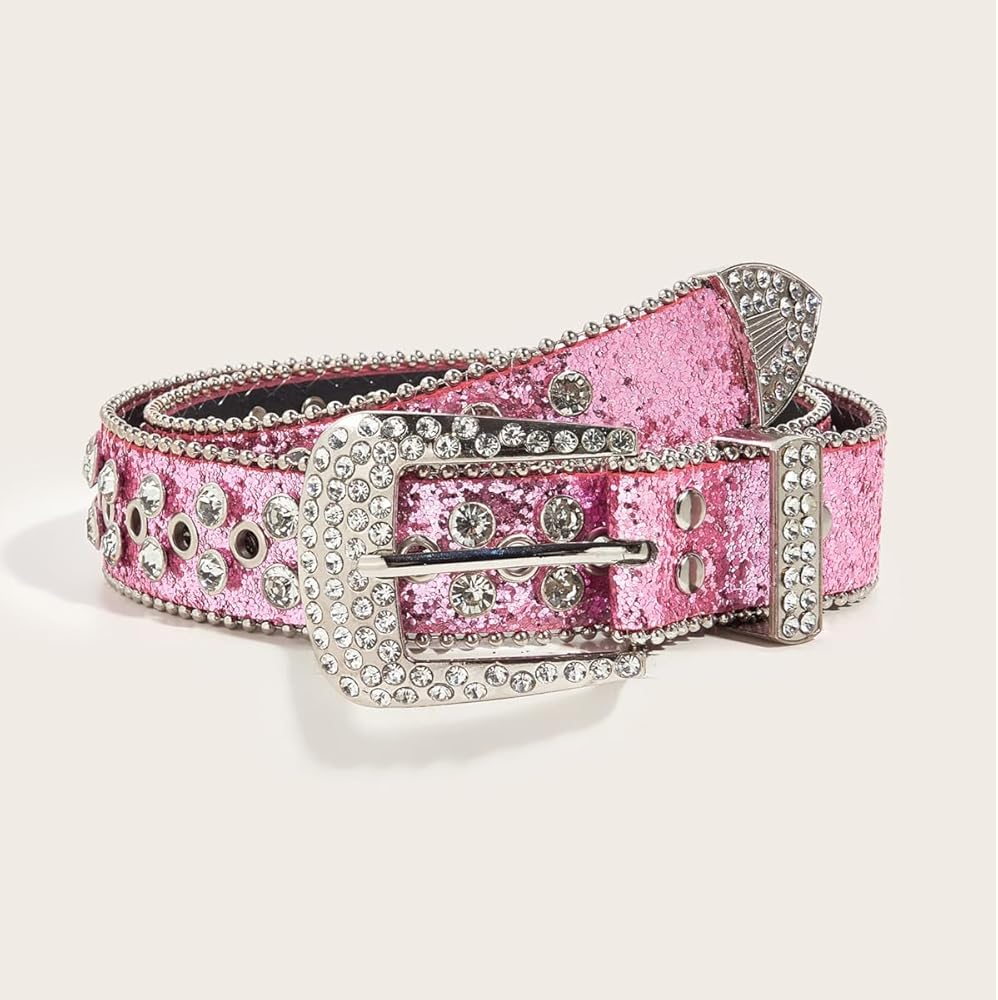 Amazon | [Lamerry] ブリンブリンベルト y2k ラインストーン おしゃれ